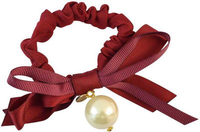

Sarah Plain Rubber Band(Maroon)