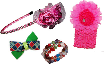 

Anokhi Ada Floral Charming Hair Accessory Set(Multicolor)
