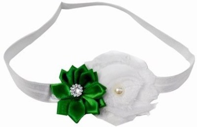 

Pinkblueindia Sweetly Baby Satin Flower Head Band(White)