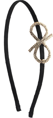

20 Dresses The Bow Of Delight Hair Band(Black, Gold)