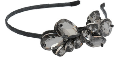 

Shopaholic Fashion Hand Made Crystal Hair Band(Black)