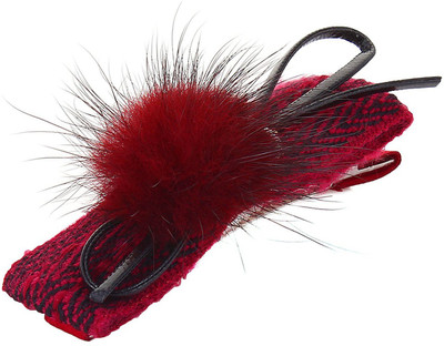 

Fayon Weekend Party Red Beanie Coco Hair Pin(Red)