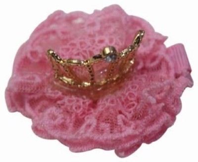 

Pinkblueindia Baby Girl Flower in Net Hair Clip(Pink)