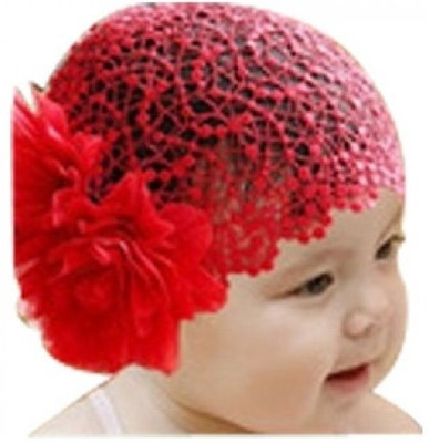 

NeedyBee Soft Lace Head Band(Red)