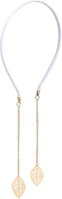 

Pink Rose Princess Charm Hair Band(White, Gold)