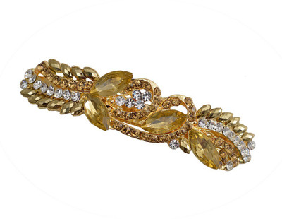 

Taj Pearl Designer Hair Clip(Gold)