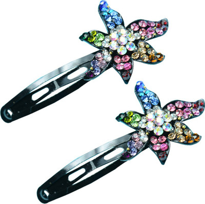 

Glitters Online Multi Colour American Diamond Hair Clip(Multicolor)