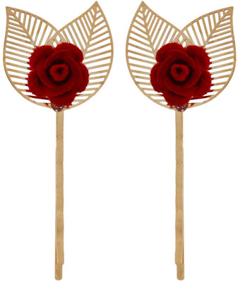 

Blueberry Floral Hair Pin(Gold)