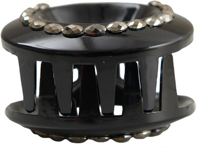 

Taj Pearl Designer Hair Clip(Black)