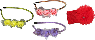 

Bellazaara Floral Style Hair Accessory Set(Multicolor)