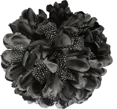 

Tara FLOWER JAW TYPE Hair Clip(Black)