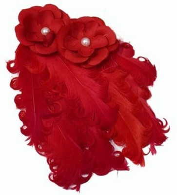 

Pinkblueindia Sweet Baby Feather with Soft Elastic Laces Head Band(Red)