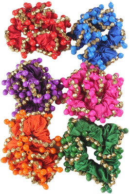 

AccessHer Bibbidi Bobbidi Bow Rubber Band(Green, Orange, Blue, Red, Pink, Purple)