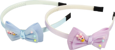 

Muchmore Baby Girl Knot Ribbon Hair Band(Multicolor)