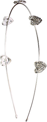 

20 Dresses A Heart Shaped World Hair Band(Silver)