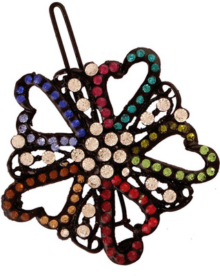 

AccessHer Floral Designer Clip Hair Pin(Multicolor)