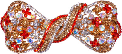 

Mansiyaorange Fancy Latest Designer Party Wedding Stylish Finest Hair Clip(Multicolor)