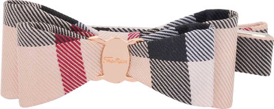 

Aaishwarya Beige Chequered Bow Hair Clip(Multicolor)