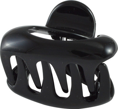

Sarah Oval Hair Claw(Black)