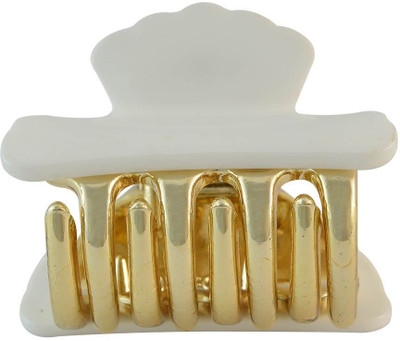 

Sarah Plain Hair Claw(White)