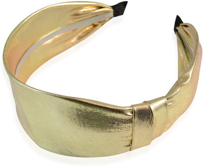 

Sarah Plain Hair Band(Gold)