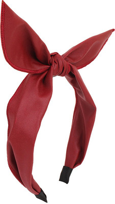 

Fayon Contemporary Statement Red Bunny Bow Hair Band(Red)