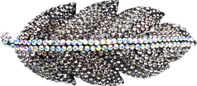 

Glitters Online Silver Colour American Diamond Hair Clip(Silver)