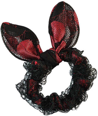 

Sarah Printed Rubber Band(Black)