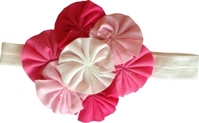 Flipkart - AkinosKIDS Soft cotton Flower Bunch Head Band(White)