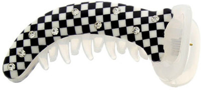 

Anuradha Art BN-146 Banana Clip(White, Black)