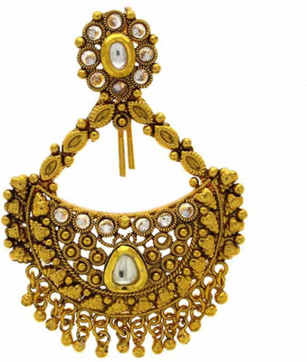 

Anuradha Art ZHB-568 Hair Pin(Gold, White)