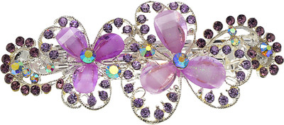 

The Ethnic Wears Ethnic yet modern Back Pin(Purple, Brown)