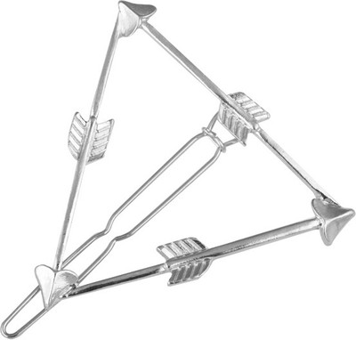 

The Bling Stores STERLING SILVER ARROW TRIANGLE HAIR PIN Hair Pin(Silver)