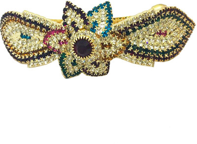 

AccessHer Designer studded back clip hair accessories for Women Hair Clip(Multicolor)