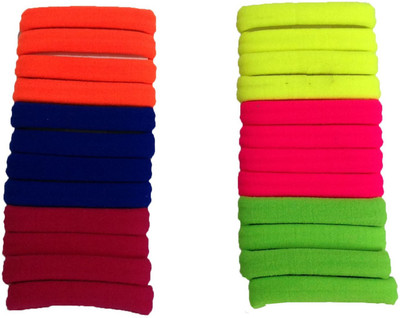

GRACE FASHION VILLA Soft Fine Quality Rubber Band(Multicolor)