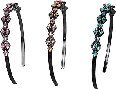 

Sagunya Stone Hair Band(Pink, Blue, Orange)