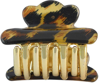 

Sarah Cheetah Print Hair Claw(Black)
