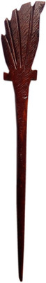 

CraftEra Marble Stick Hair Pin(Brown)