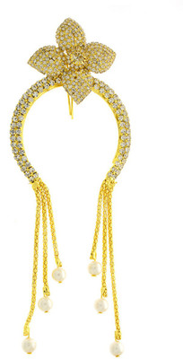 

Anuradha Art ZHB-321 Hair Pin(Gold, White)