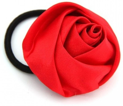 

Crunchy Fashion Rose - Red Rubber Band(Red)