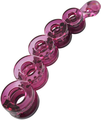

Sarah Round Design Hair Claw(Pink)