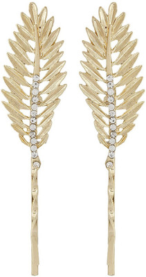 

Blueberry Leaf Shaped Hair Accessory Set(Gold)