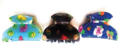 

FAB Multicolour Plastic Clutcher - Set-TRF-of 3 Hair Claw(Multicolor)