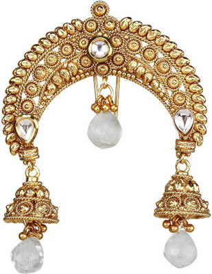 

Biyu Gorgeous Bollywood Bridal Style Hair Accessory Set(Gold)