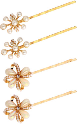 

20 Dresses Flowers in The Snow Hair Accessory Set(Gold)