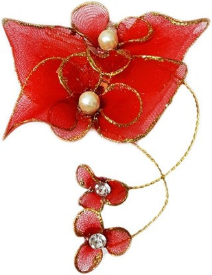 

Majik Fantastic Accessories for weddings Hair Clip(Red)