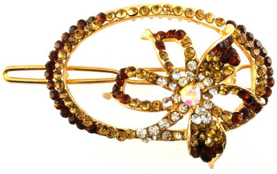 

Anmita AT-360-RED GOLD Hair Clip(Red, Gold)