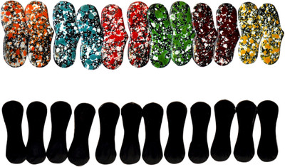 

Abhi Fancy Tik Tak Pin Hair Accessory Set(Multicolor, Black)