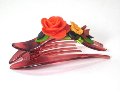 

Advance Hotline Porcelain clay work fancy banana clip Banana Clip(Multicolor)