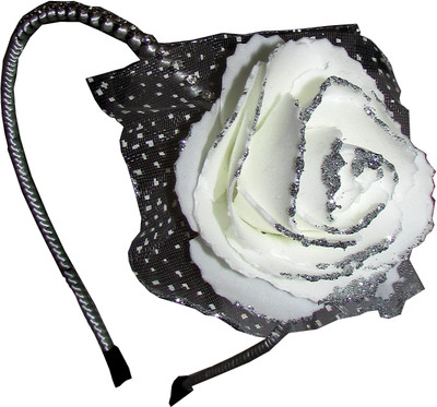 

GD White Rose Hair Band(White)